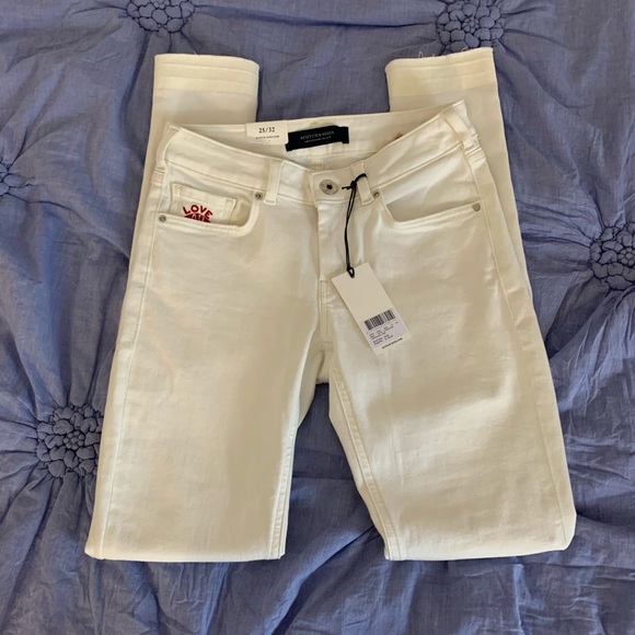 Scotch & Soda Mid Rise Skinny Pants - Picture 2 of 9